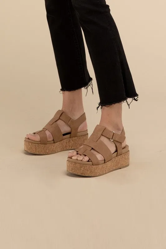 Comfort Platform Heel Sandals