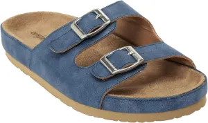 Comfortview Women's Wide Width The Maxi Footbed Sandal