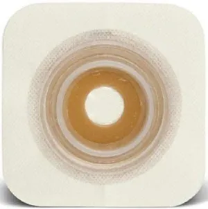 ConvaTec 413418 SUR-FIT Natura Moldable Technology Durahesive Skin Barrier with Mold-to-Fit Opening and Acrylic Tape Collar, White, 1-3/4" Flange, 7/8" - 1-1/4" Stoma Opening, Pack of 10