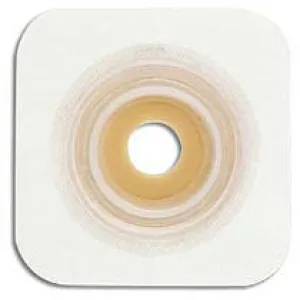 ConvaTec 413419 SUR-FIT Natura Moldable Technology Durahesive Skin Barrier with Mold-to-Fit Opening and Acrylic Tape Collar, White, 2-1/4" Flange, 1-1/4" - 1-3/4" Stoma Opening, Pack of 10