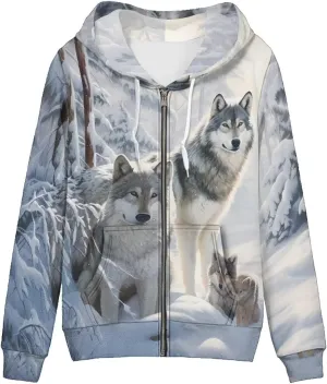 Cozeyat Women Long Sleeves Hooded Coat with Zipper,Softy Loose Pockets Jacket for Winter Fall,Size XS-5XL