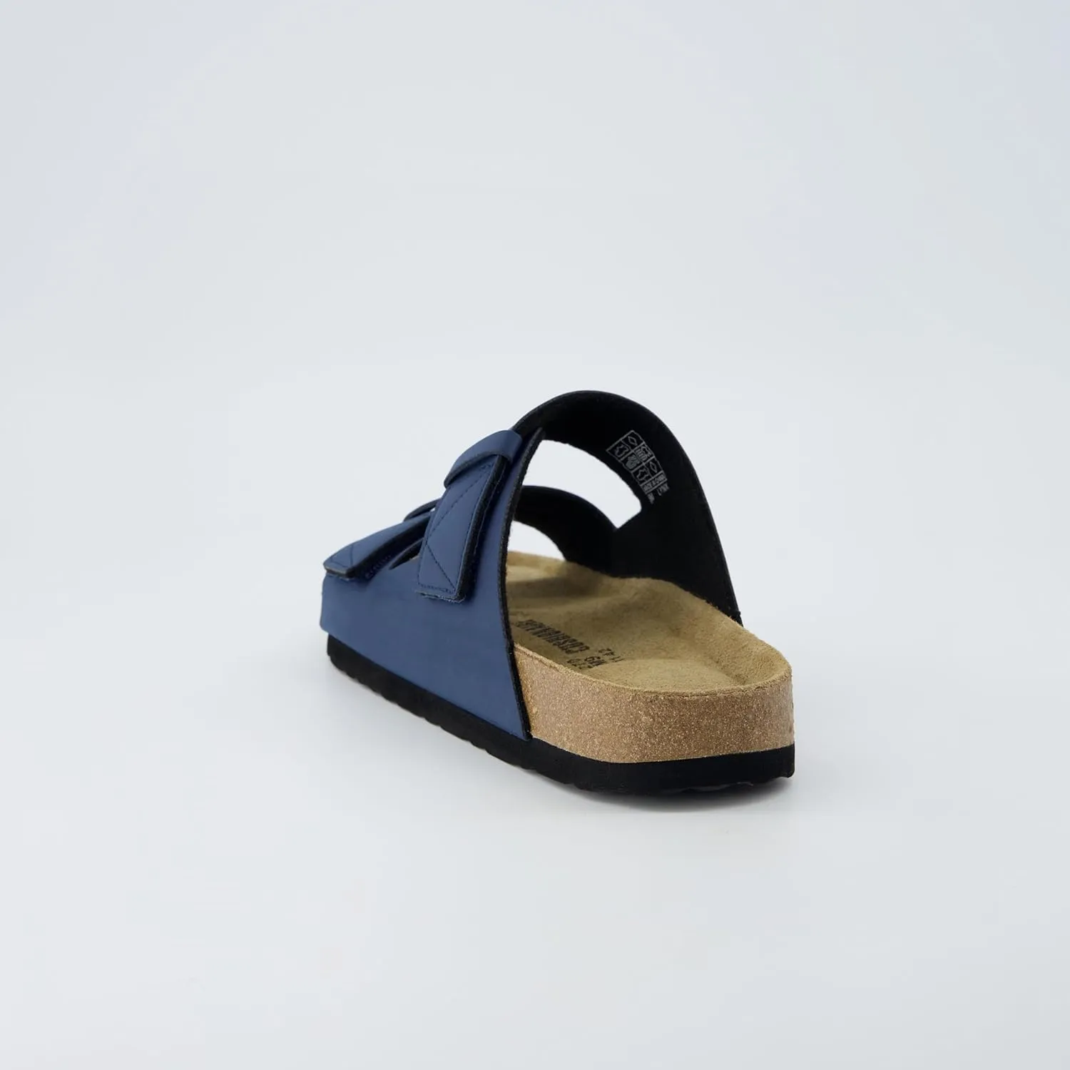 CUSHIONAIRE Men's Lynx Cork footbed Sandal with  Comfort