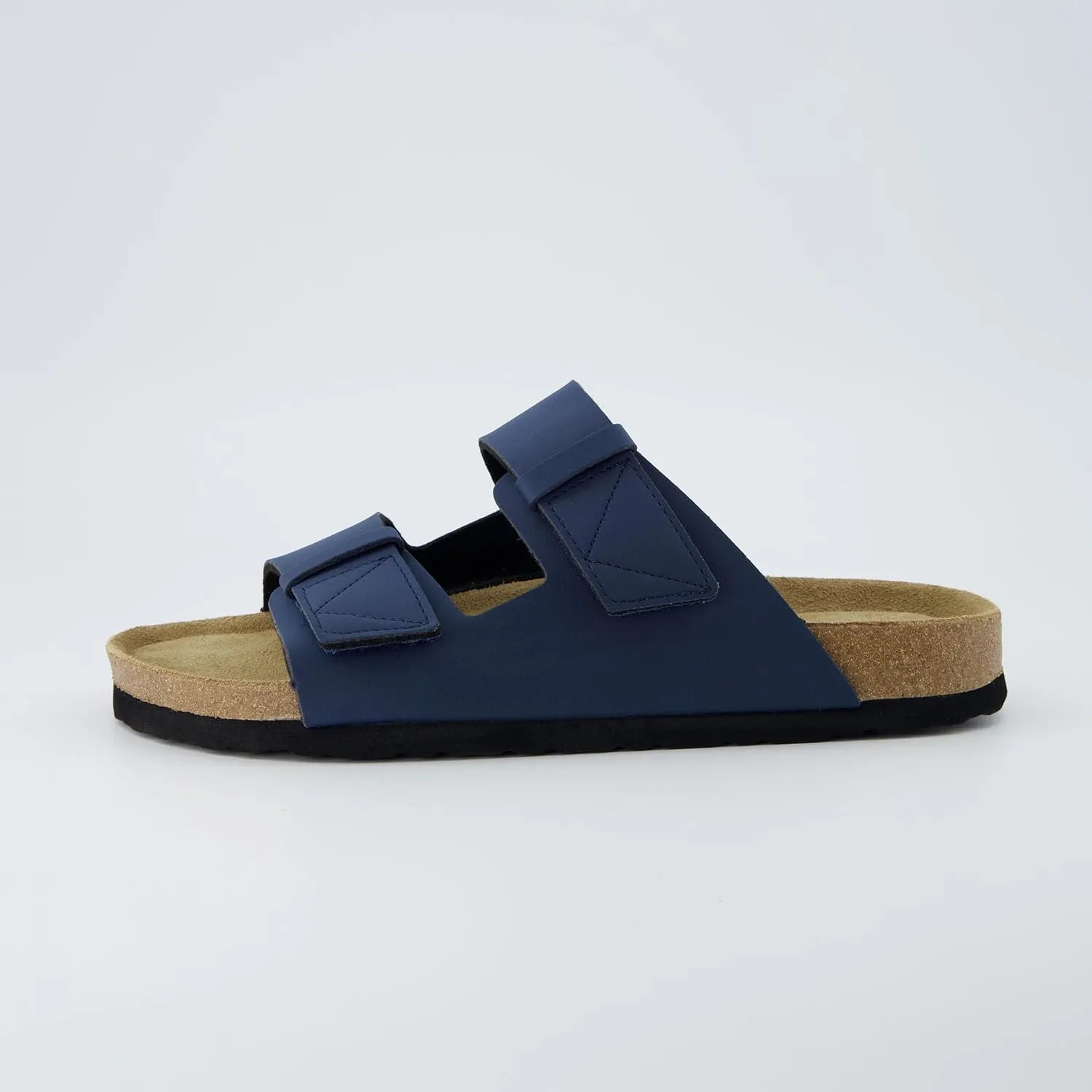 CUSHIONAIRE Men's Lynx Cork footbed Sandal with  Comfort
