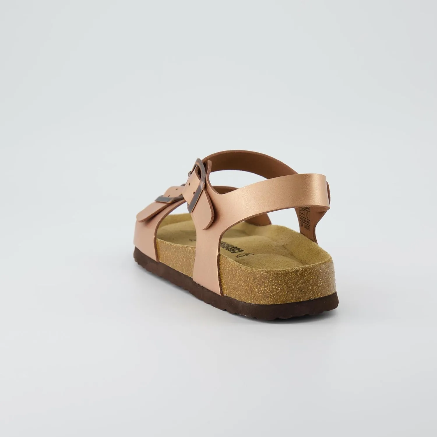 CUSHIONAIRE Women's Lauri Cork footbed Sandal with  Comfort