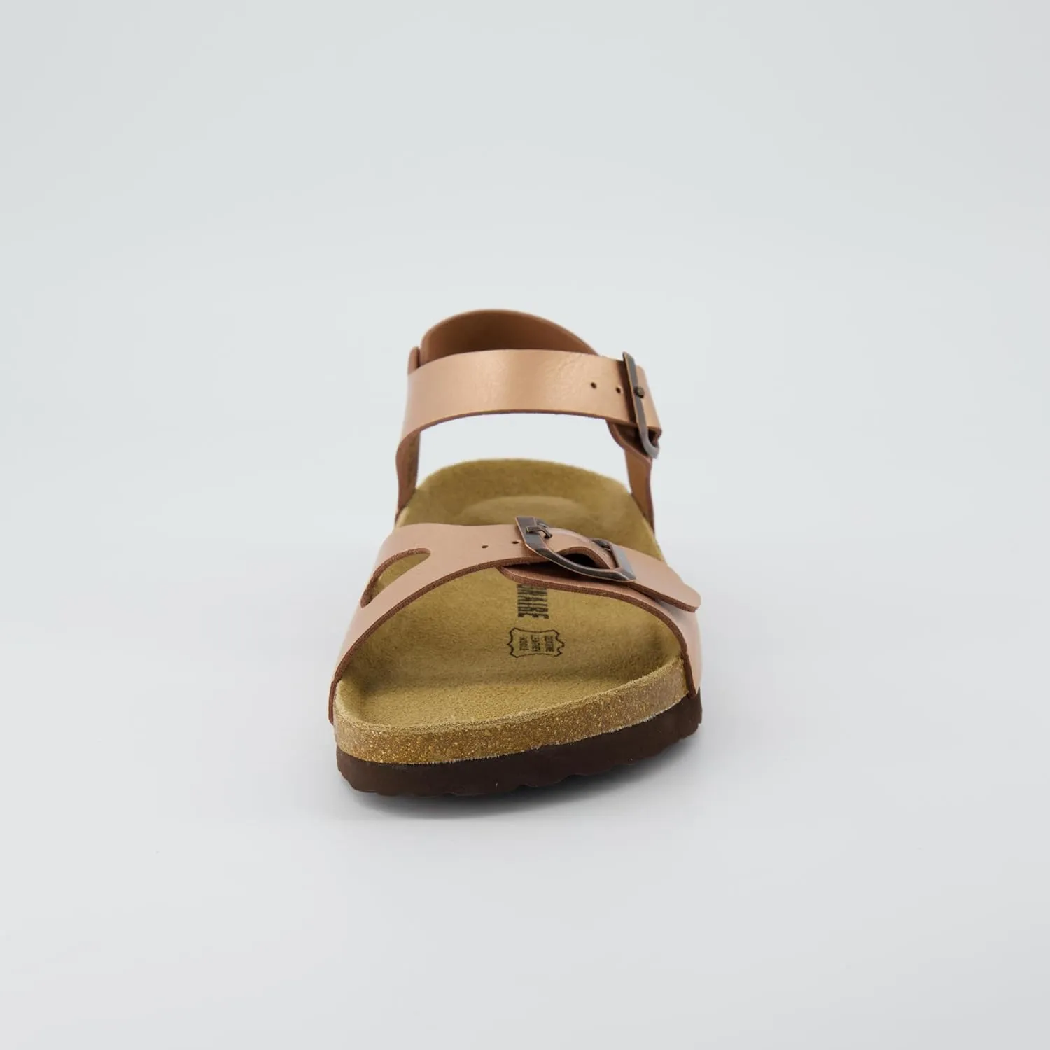 CUSHIONAIRE Women's Lauri Cork footbed Sandal with  Comfort