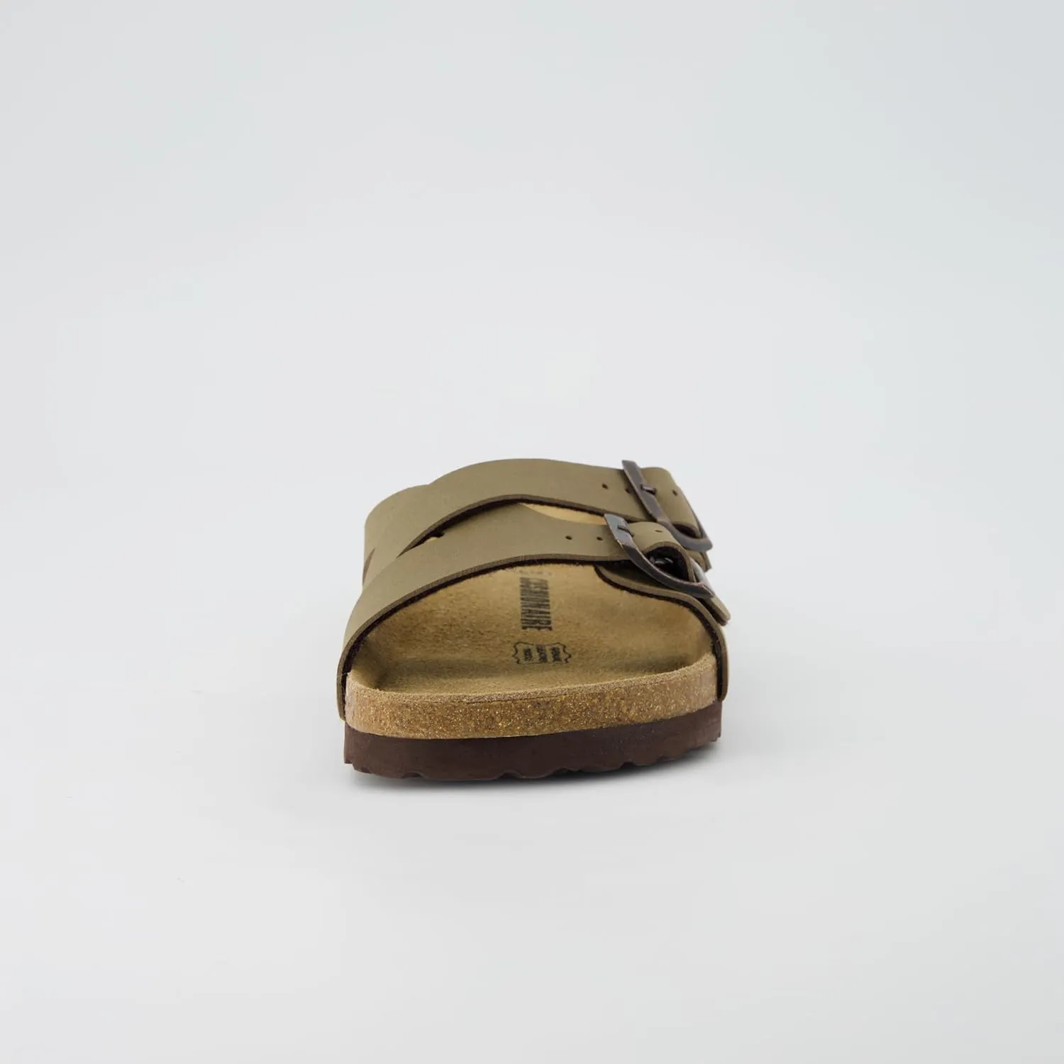 CUSHIONAIRE Women's Liza Cork Footbed Sandal With  Comfort