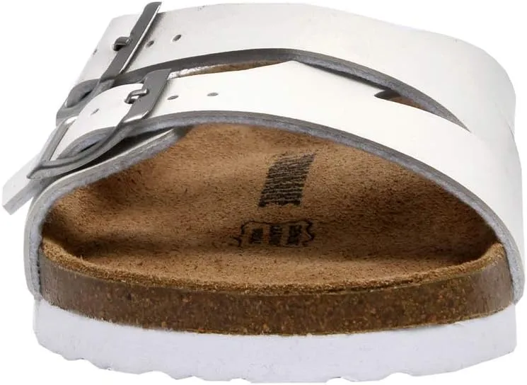 CUSHIONAIRE Women's Liza Cork Footbed Sandal With  Comfort