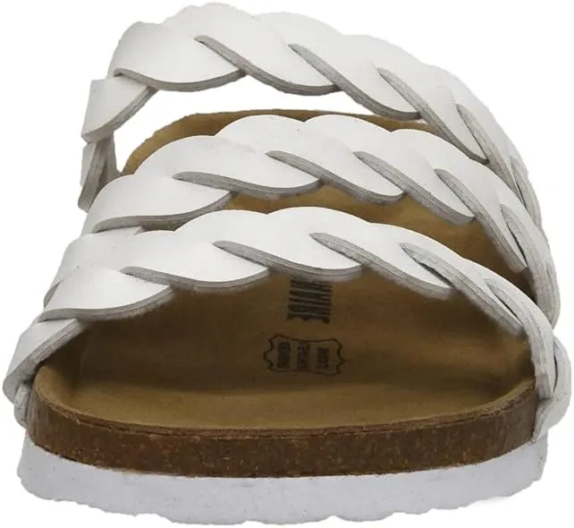 CUSHIONAIRE Women's Lucy Cork footbed Sandal with  Comfort and Wide Widths Available