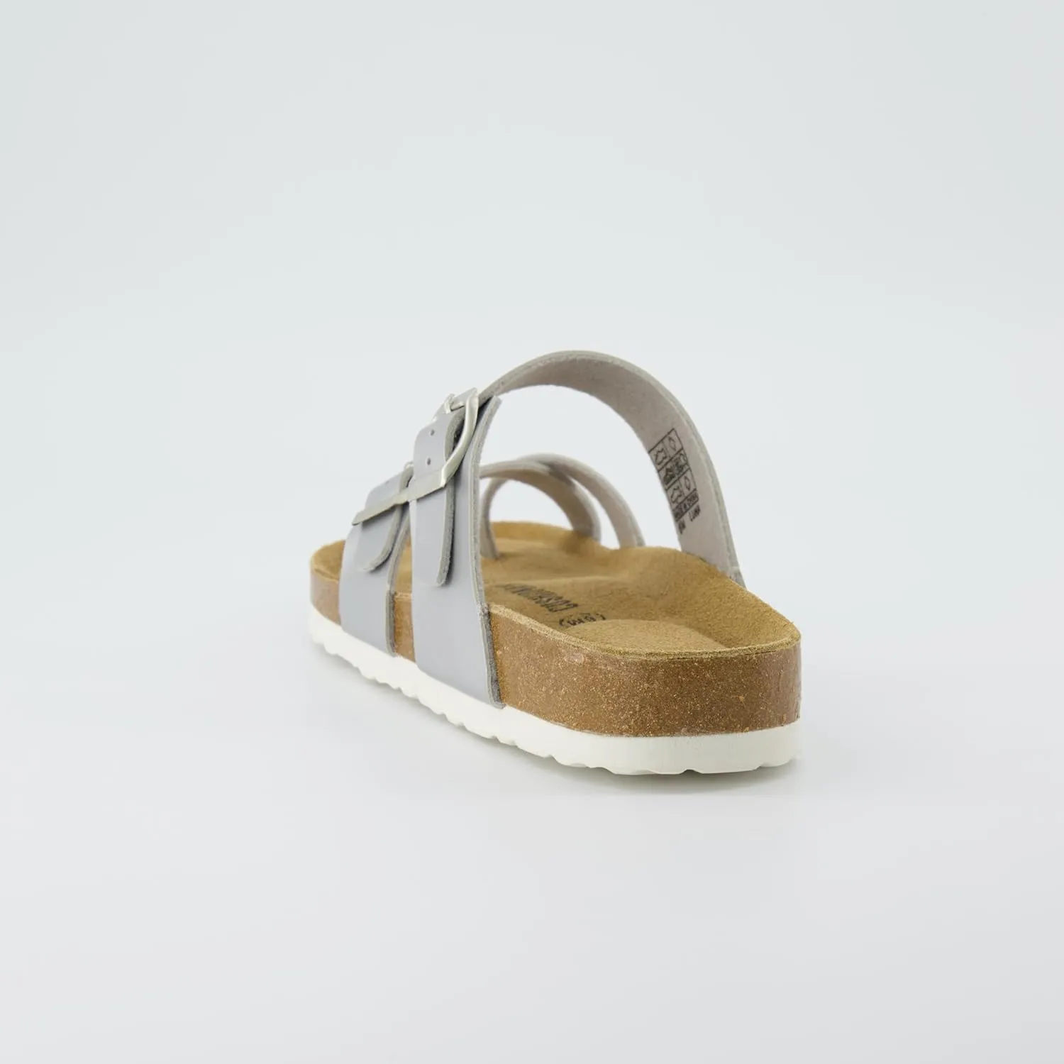 CUSHIONAIRE Women's Luna Cork Footbed Sandal With  Comfort