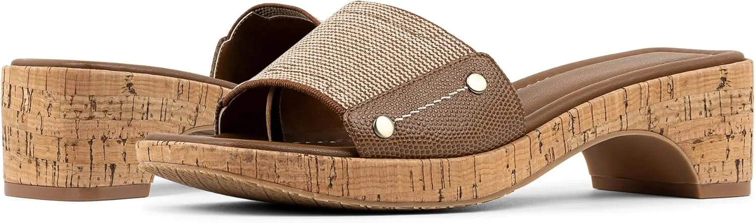 Donald J Pliner Women's Rodeo Jute Elastic Slide Sandal
