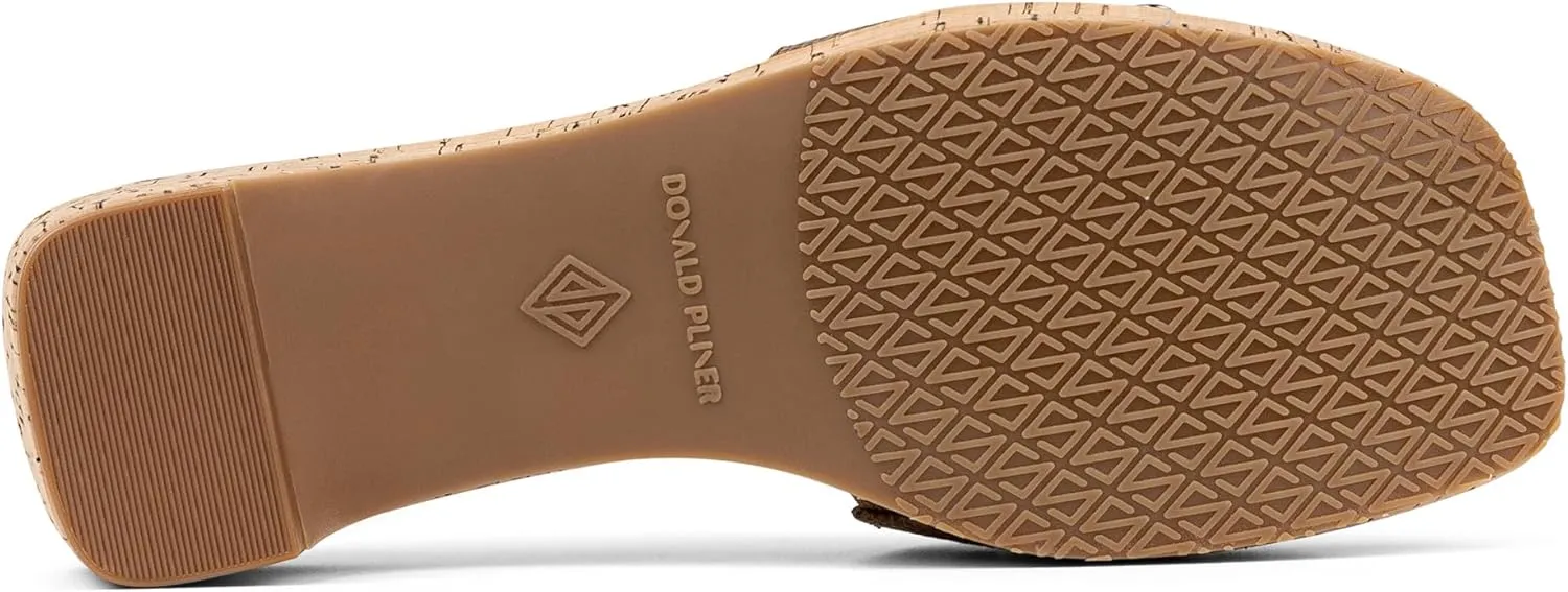 Donald J Pliner Women's Rodeo Jute Elastic Slide Sandal