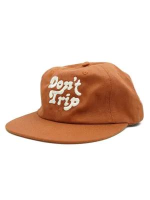 Don't Trip Strapback Hat Rust