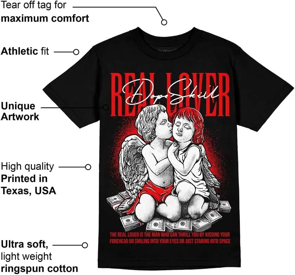 DopeSkill Graphic Tee Streetwear Hip Hop Hypebeast Street Style Crew Neck Unisex T-Shirt Sneaker Colour Matching Shirts Angel
