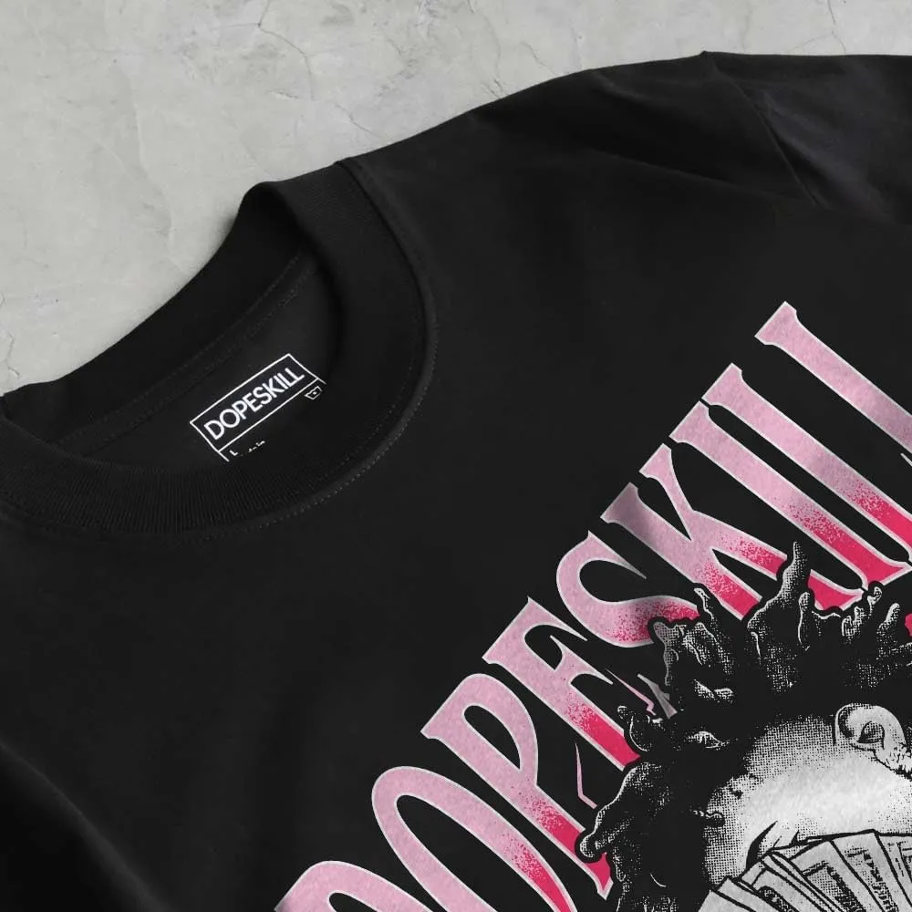 DopeSkill Graphic Tee Streetwear Hip Hop Hypebeast Street Style Unisex T-Shirt Sneaker Colour Matching Shirts Cool Flexing
