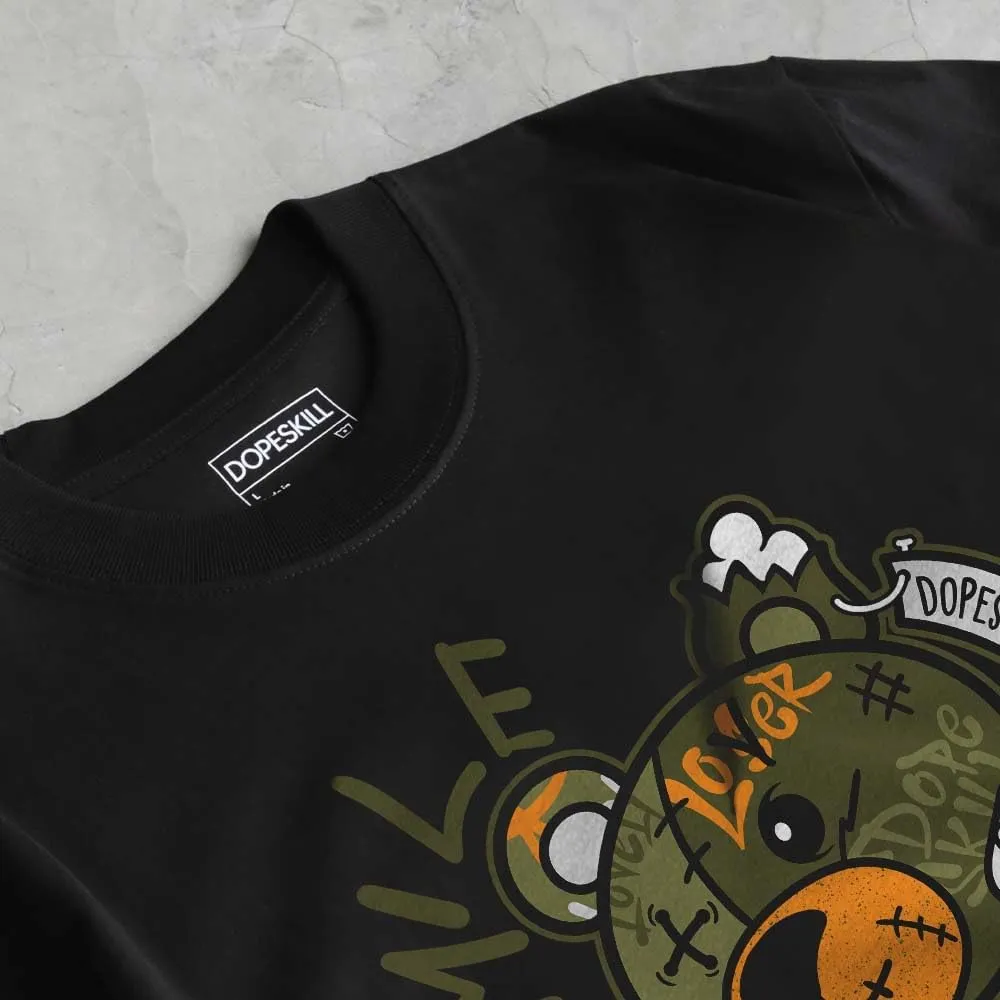 DopeSkill Graphic Tee Streetwear Hip Hop Hypebeast Street Style Unisex T-Shirt Sneaker Colour Matching Shirts Cute Bear