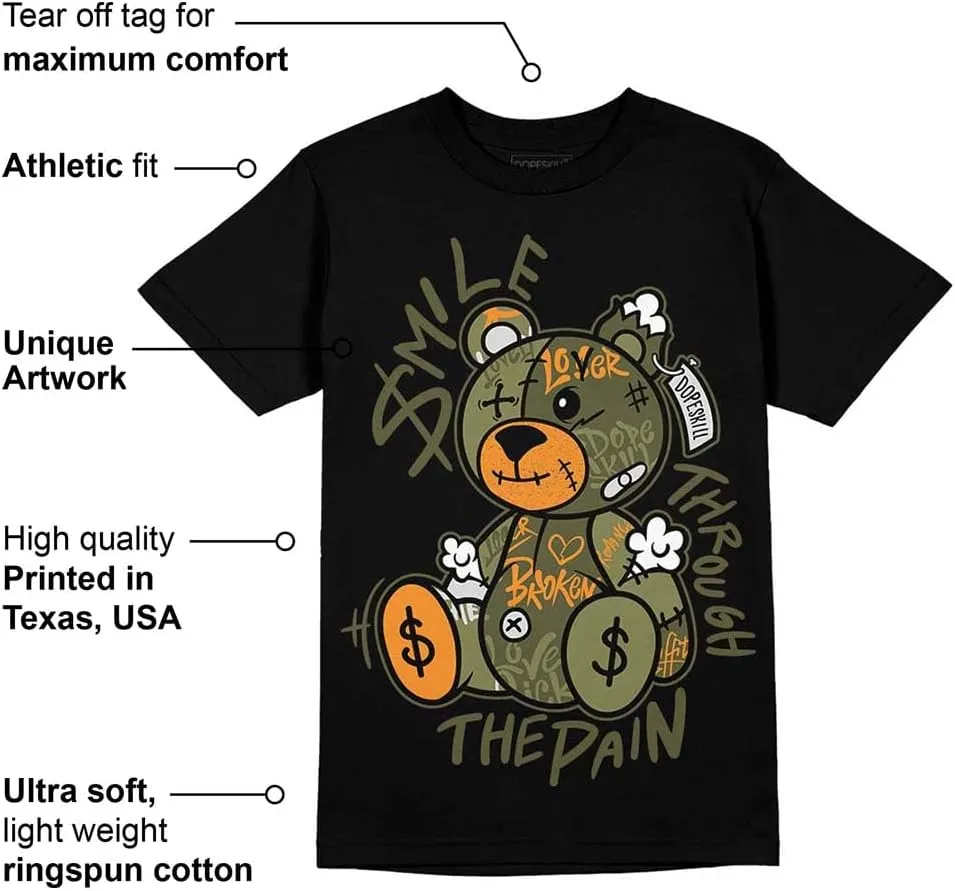 DopeSkill Graphic Tee Streetwear Hip Hop Hypebeast Street Style Unisex T-Shirt Sneaker Colour Matching Shirts Cute Bear