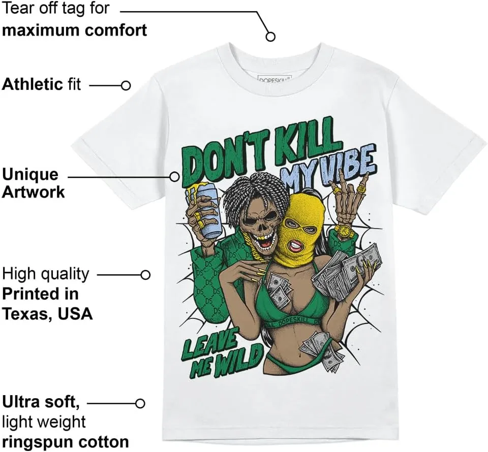 DopeSkill Graphic Tee Streetwear Hip Hop Hypebeast Street Style Unisex T-Shirt Sneaker Colour Matching Shirts Horror Skeleton