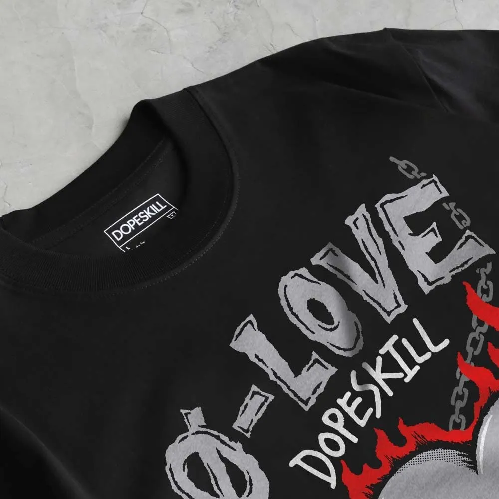 DopeSkill Graphic Tee Streetwear Hip Hop Hypebeast Street Style Unisex T-Shirt Sneaker Colour Matching Shirts Horror Skull