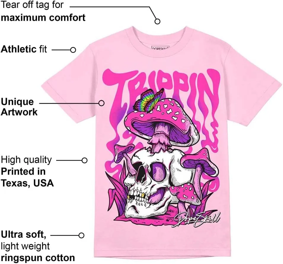 DopeSkill Graphic Tee Streetwear Hip Hop Hypebeast Street Style Unisex T-Shirt Sneaker Colour Matching Shirts Horror Skull