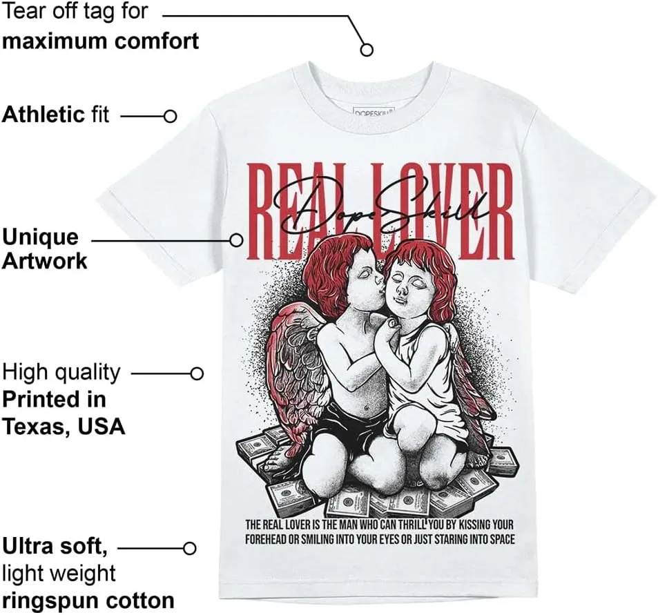 DopeSkill Graphic Tee Streetwear Hip Hop Hypebeast Street Style Unisex T-Shirt Sneaker Colour Matching Shirts Real Lover