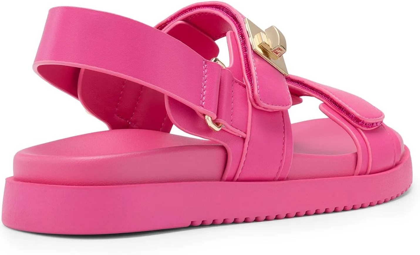 DREAM PAIRS Women's Comfortable Open Toe Flat Sandals Fashion One Band Summer Dessy Sandals