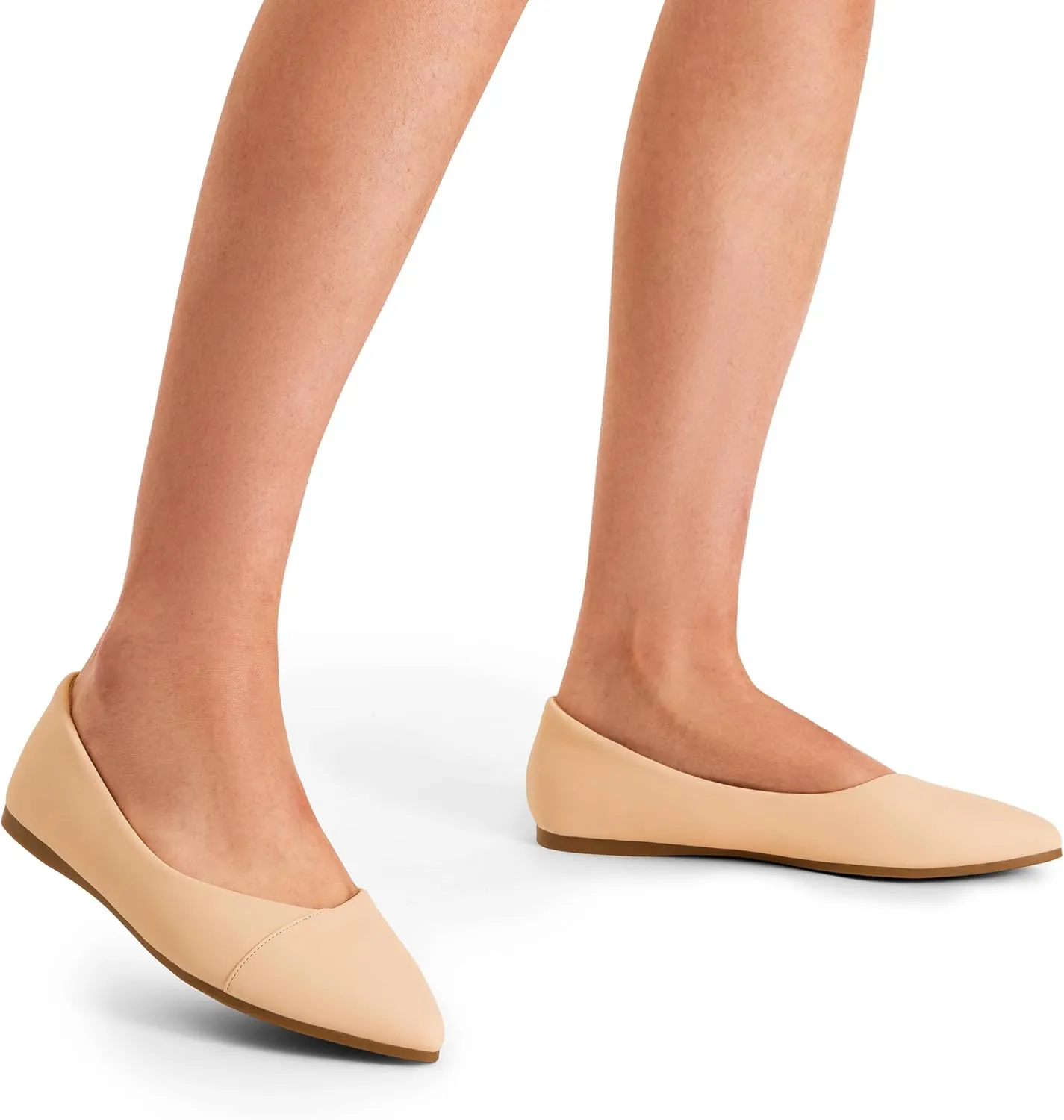 DREAM PAIRS Women's Pointed Toe Ballet Flats Dress Flats Comfort Dressy Flats Shoes