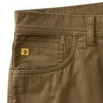 Duck Head Shoreline Five-Pocket: Capers