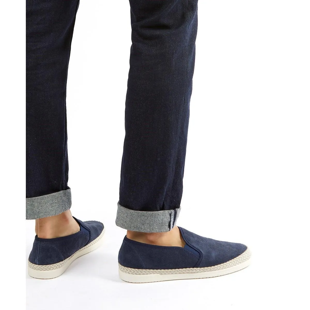 Dune Fransisco Plimsolls Navy