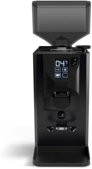 DUO On Demand Coffee Grinder Nuova Simonelli Black Touchscreen Display 400g Hopper
