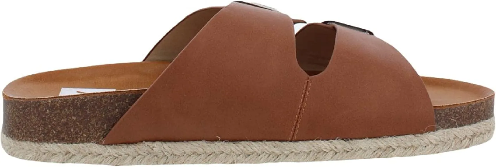 DV Dolce Vita Women's CARTHER Slide Sandal, TAN, 8