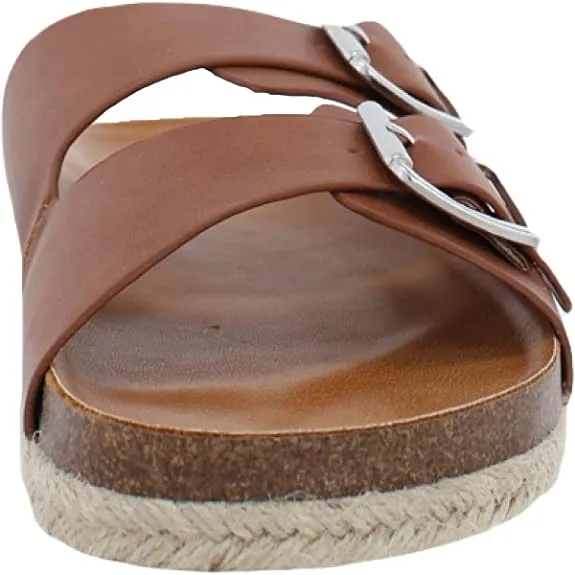 DV Dolce Vita Women's CARTHER Slide Sandal, TAN, 8