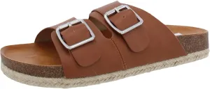DV Dolce Vita Women's CARTHER Slide Sandal, TAN, 8
