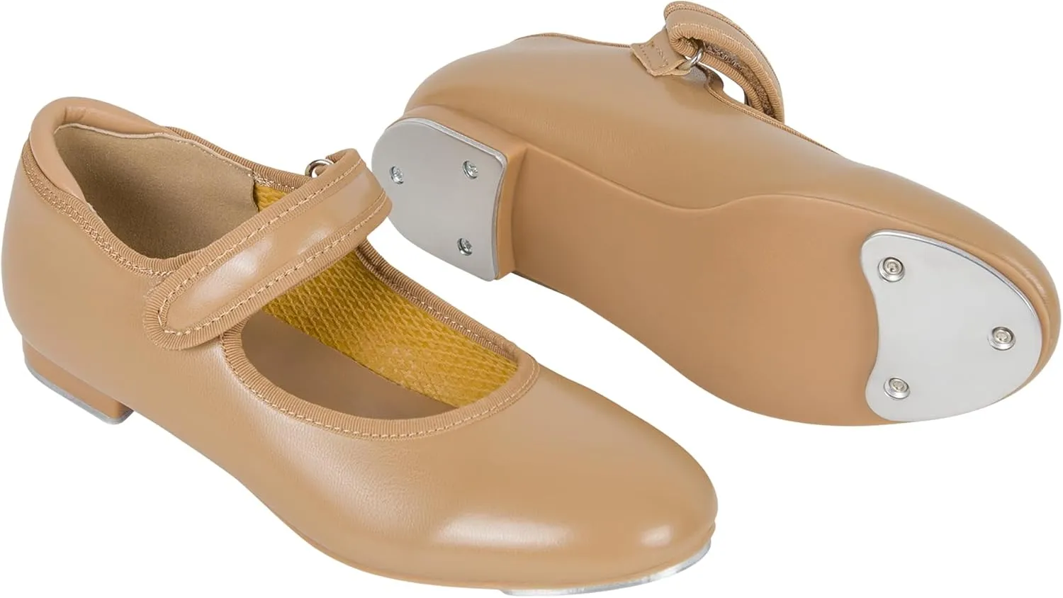 Dynadans Unisex-Child Adjustable Strap Tap Shoe Mary Jane Flat