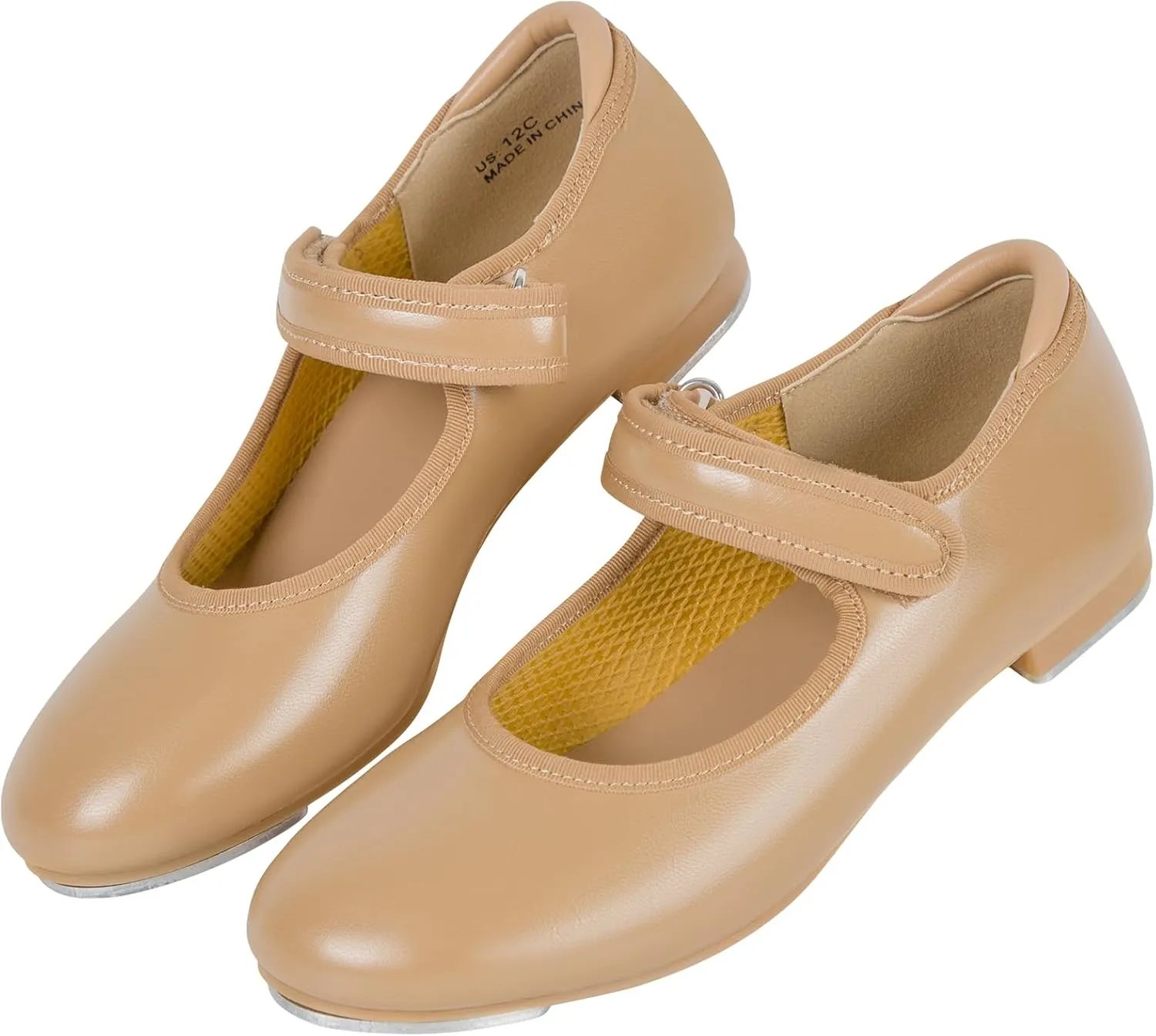 Dynadans Unisex-Child Adjustable Strap Tap Shoe Mary Jane Flat