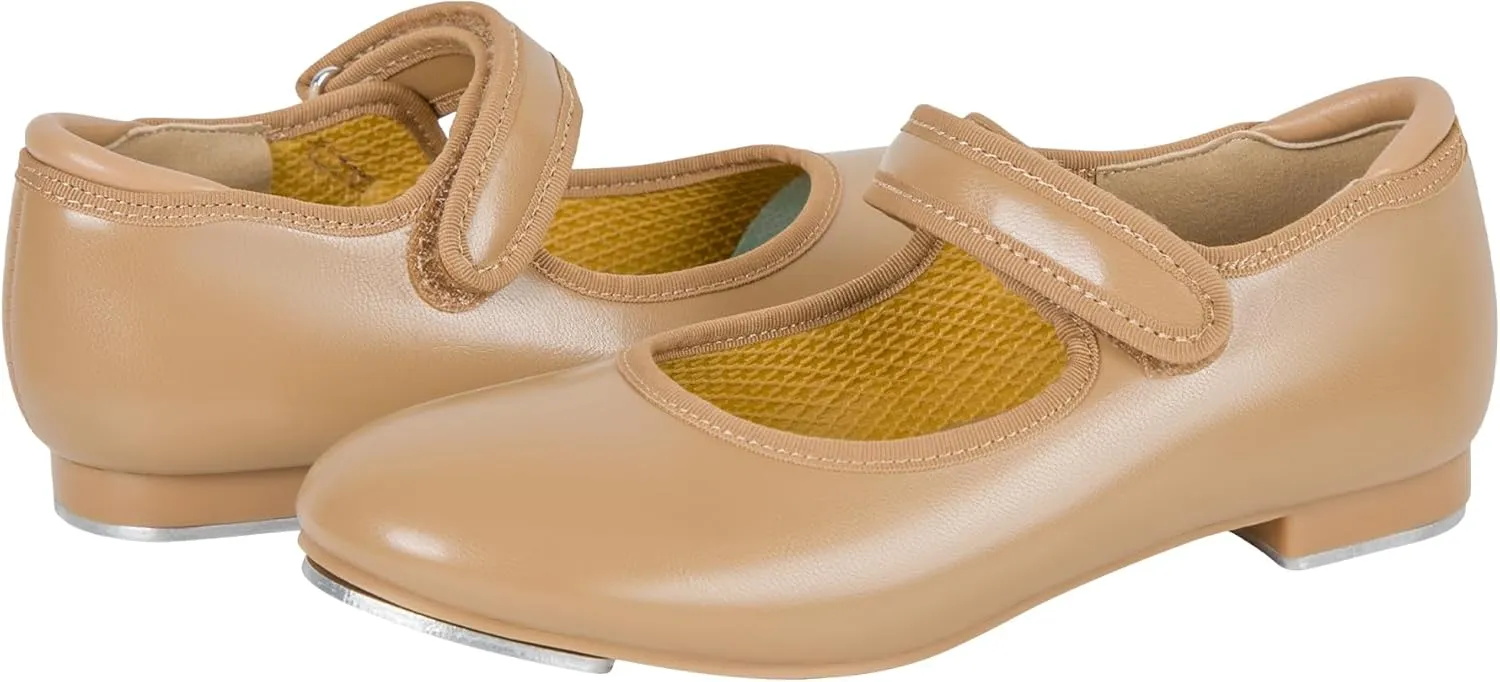 Dynadans Unisex-Child Adjustable Strap Tap Shoe Mary Jane Flat