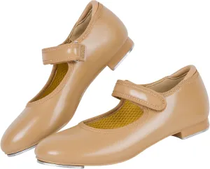Dynadans Unisex-Child Adjustable Strap Tap Shoe Mary Jane Flat