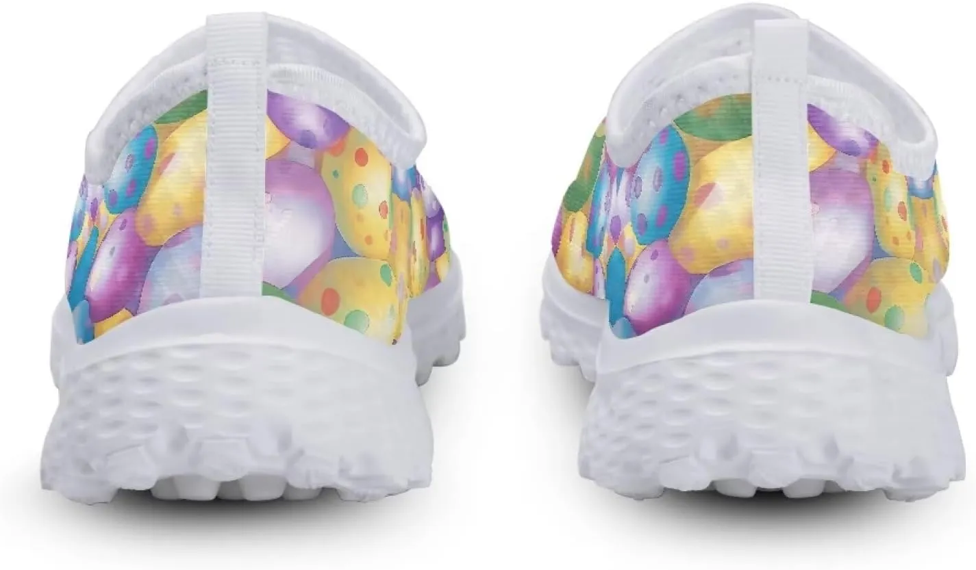 Easter Sport Sneakers Tennis Shoes for Women US 5.5-11.5 Slip On Loafer Shoes