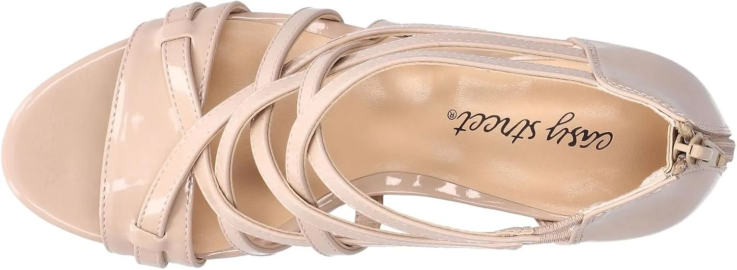 Easy Street Women's Bee Heeled Sandal