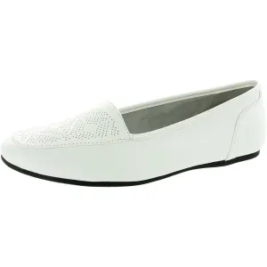 Easy Street Womens Perforated  Flat Shoes