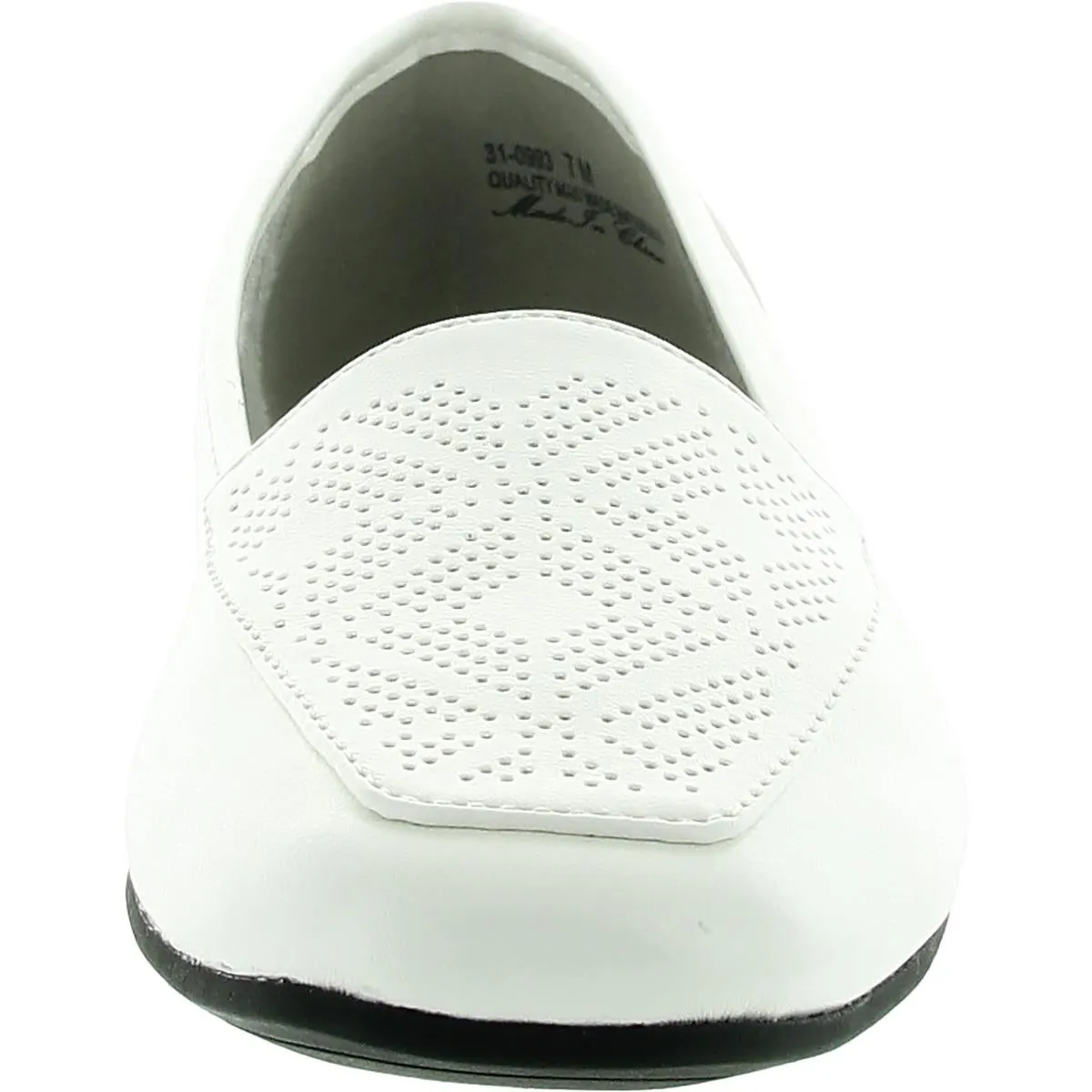 Easy Street Womens Perforated  Flat Shoes