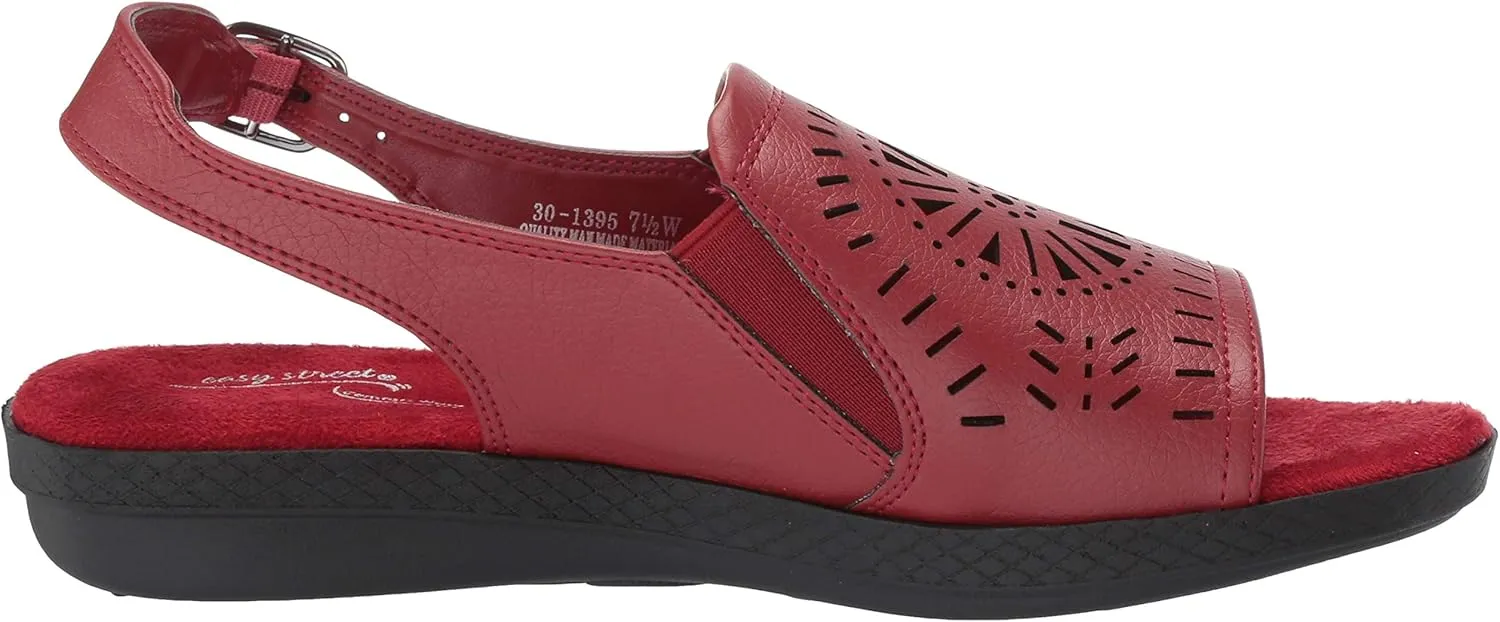 Easy Street Women's Rose Comfort Sandal with Cutouts