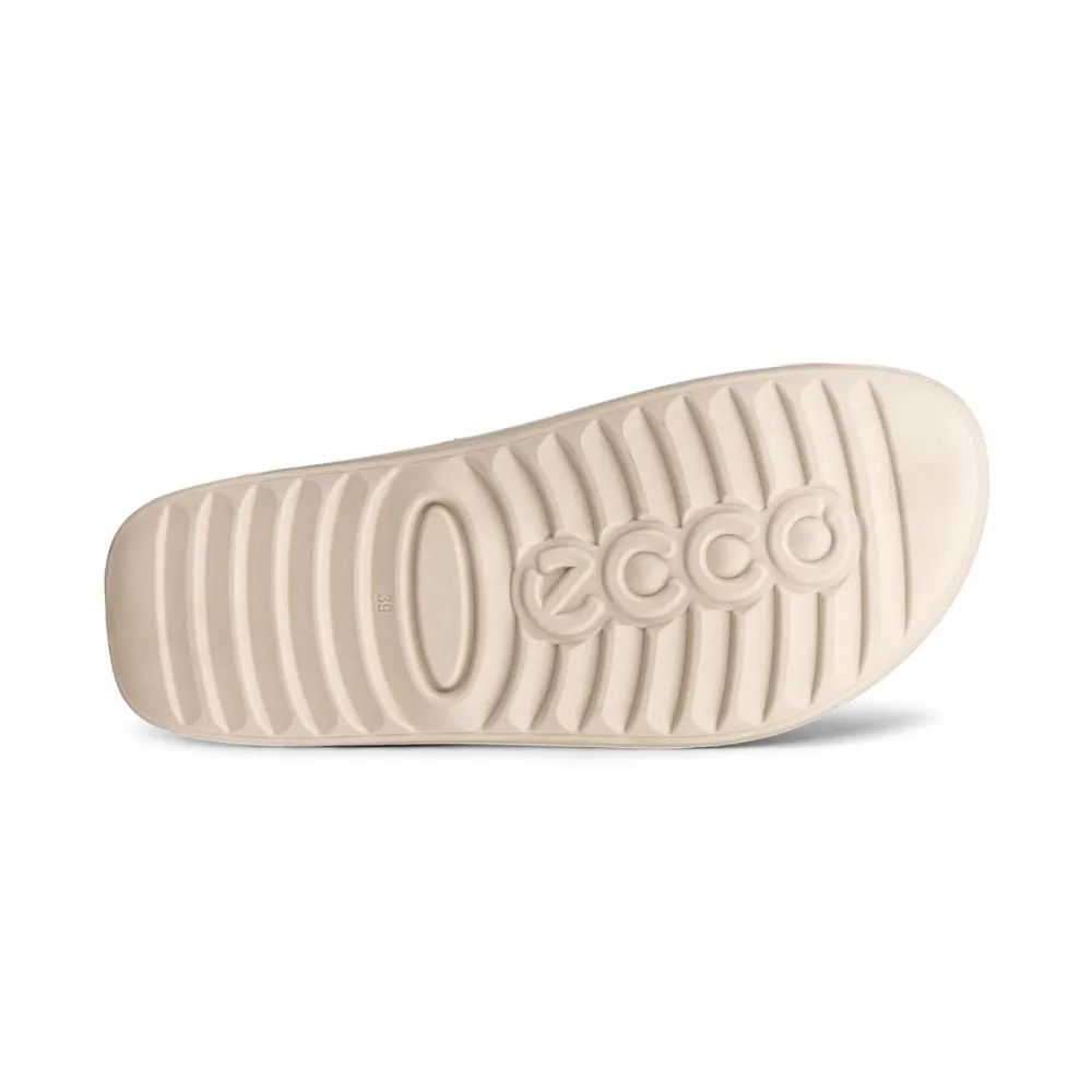 ECCO Women's cozmo platform  Leather Two-Strap Sandal