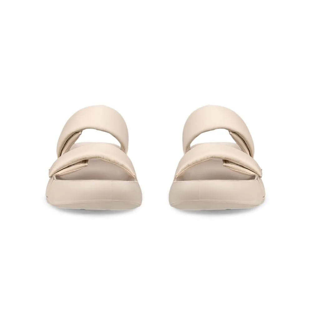 ECCO Women's cozmo platform  Leather Two-Strap Sandal