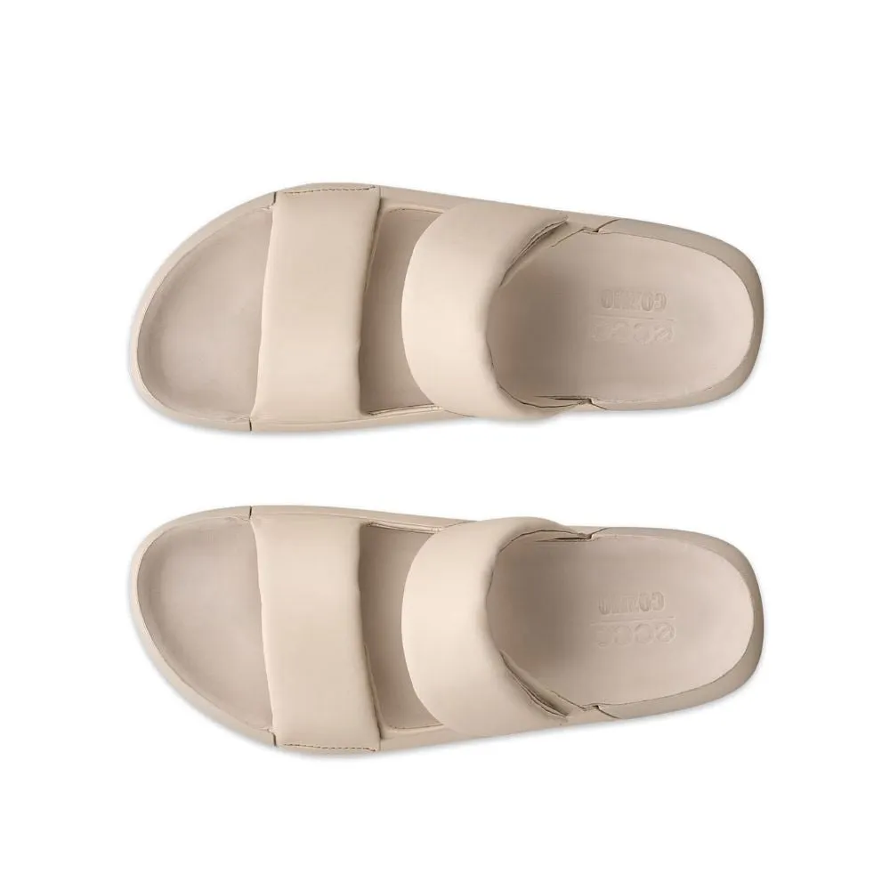 ECCO Women's cozmo platform  Leather Two-Strap Sandal