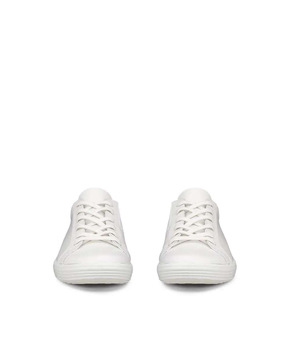 Ecco Women's Soft 7 Sneaker - White/Silver
