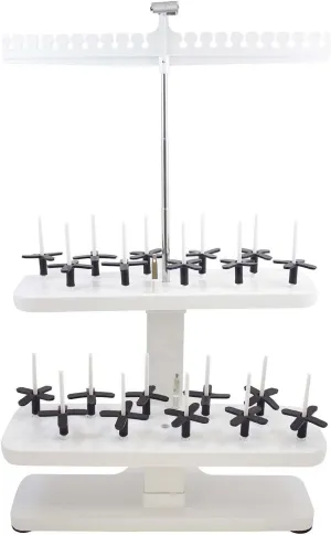 Embroidex - 20 Spool Thread Stand for All Home Embroidery Machines Brother Babylock Janome Bernina Pfaff etc..