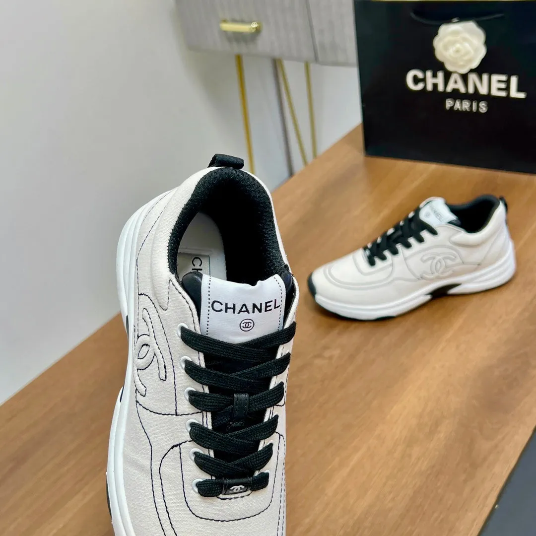 Ending soon 25mm Sneaker CHANEL Soft Heavy-duty In Denim White 149501