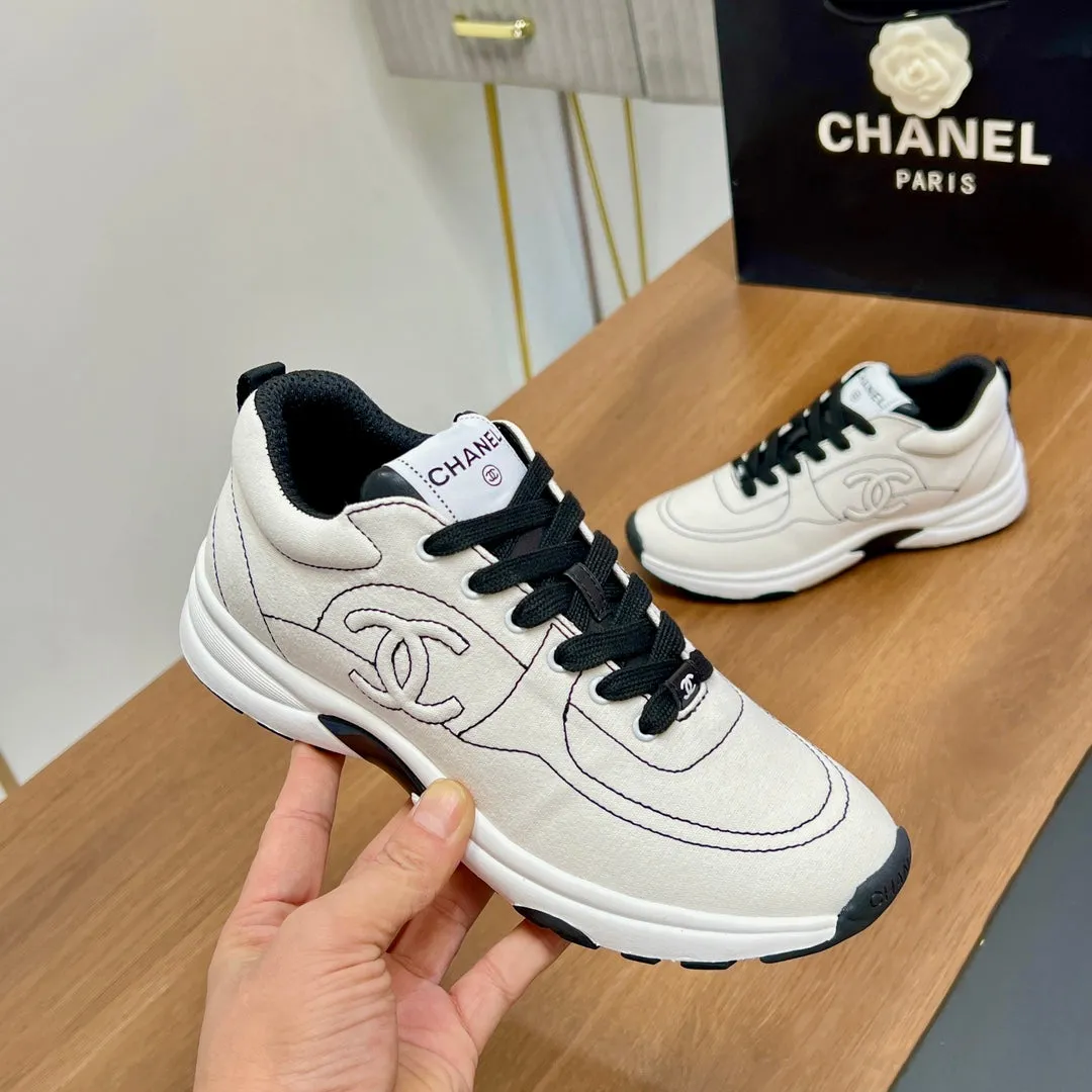 Ending soon 25mm Sneaker CHANEL Soft Heavy-duty In Denim White 149501
