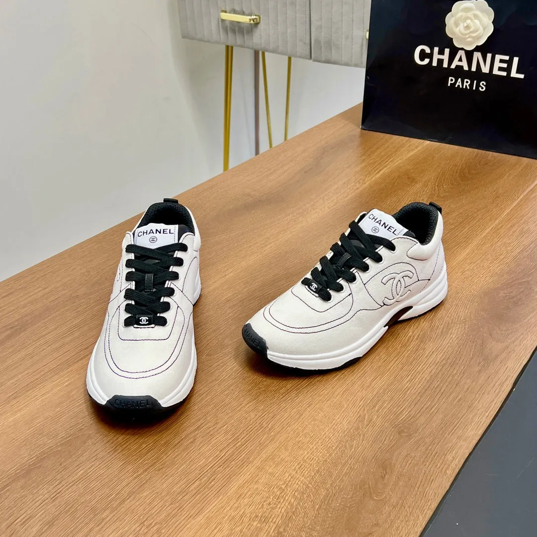 Ending soon 25mm Sneaker CHANEL Soft Heavy-duty In Denim White 149501