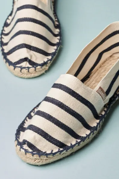 Espadrij L’origionale - Natural/Navy Stripe